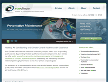 Tablet Screenshot of euro-climate.com